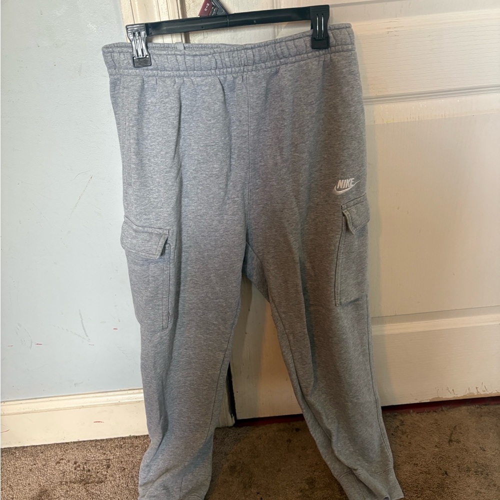 Nike Kids Light Gray Sweatpants